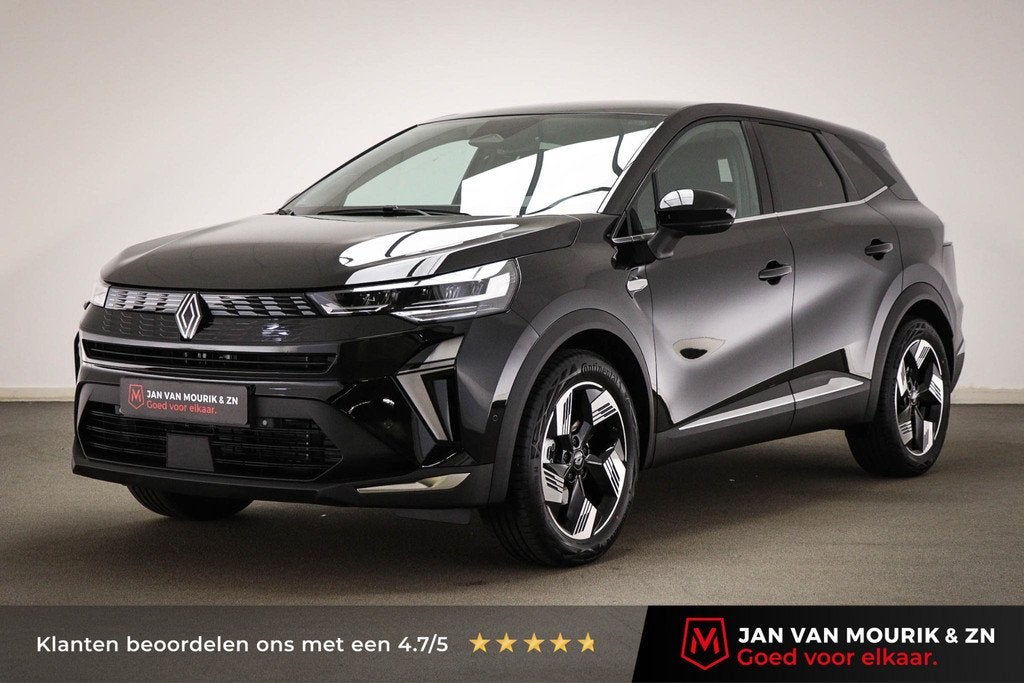 Renault Symbioz 1.8 E-Tech full hybrid 160 techno | LED | DA, Auto's, Renault, 4 cilinders, Met garantie (alle), Zwart, 1365 kg