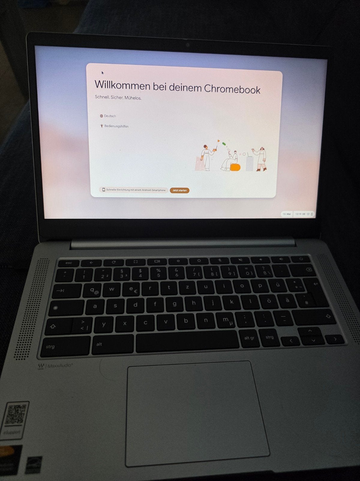 Lenovo Chroombook met aankoop bon, Computers en Software, Apple Macbooks, Ophalen, Overige modellen, 2 tot 3 Ghz, 13 inch