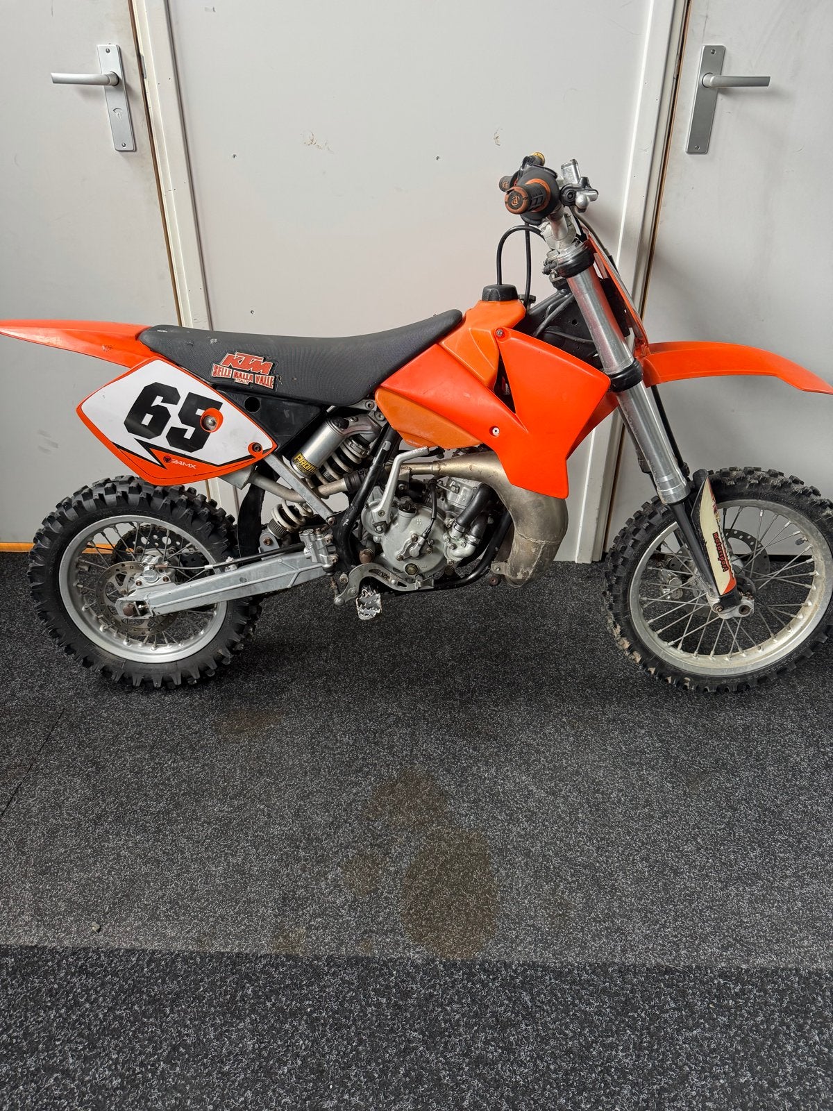 KTM 65cc 2008 Kinder Crossmotor - Klaar voor plezier!, Gebruikt, 65 cc, Ophalen of Verzenden, Schijfrem