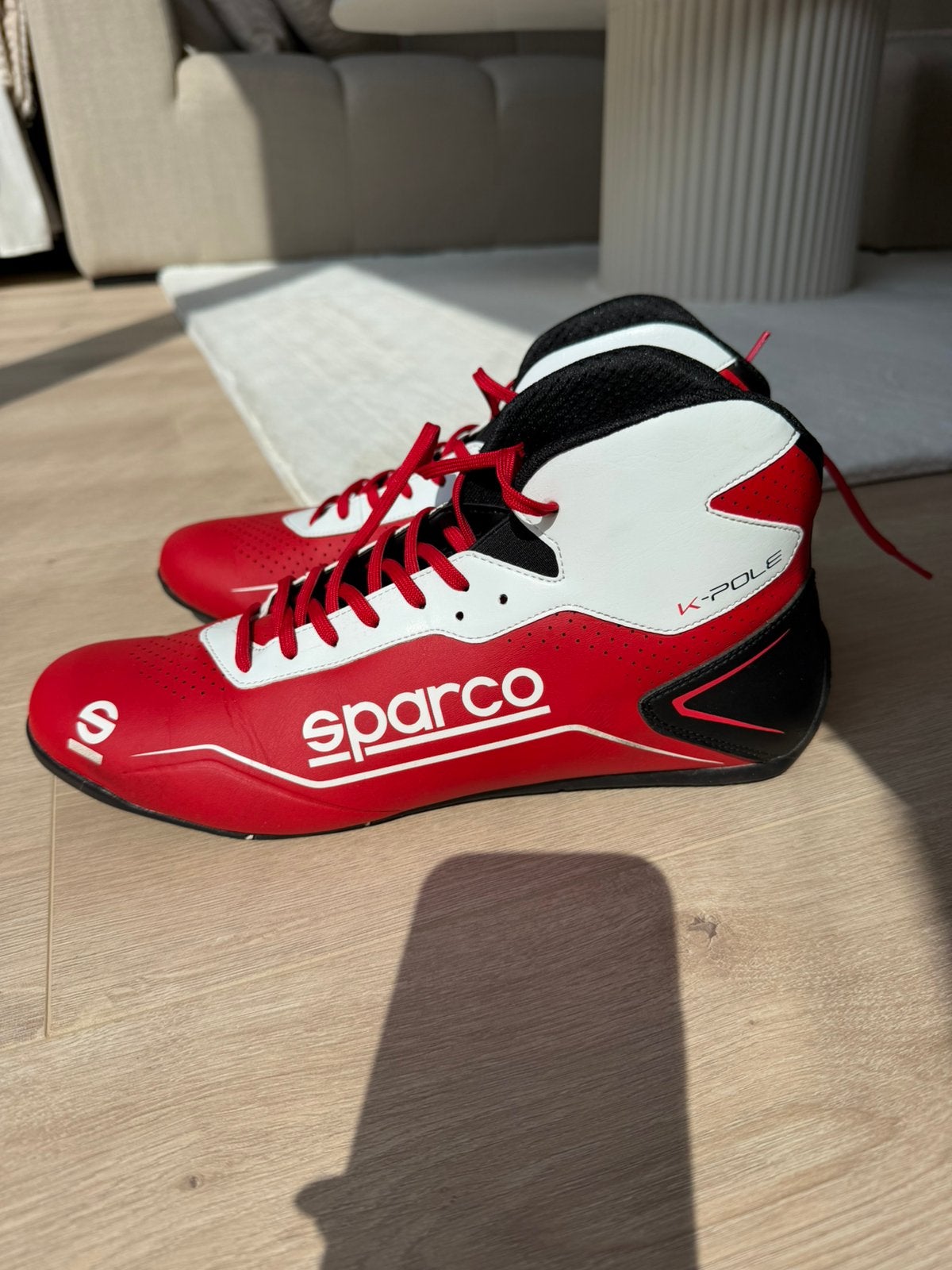 Sparco K-Pole kartschoenen maat 45 – zo goed als nieuw, Sport en Fitness, Karting, Ophalen of Verzenden, Zo goed als nieuw, Kleding of Schoenen