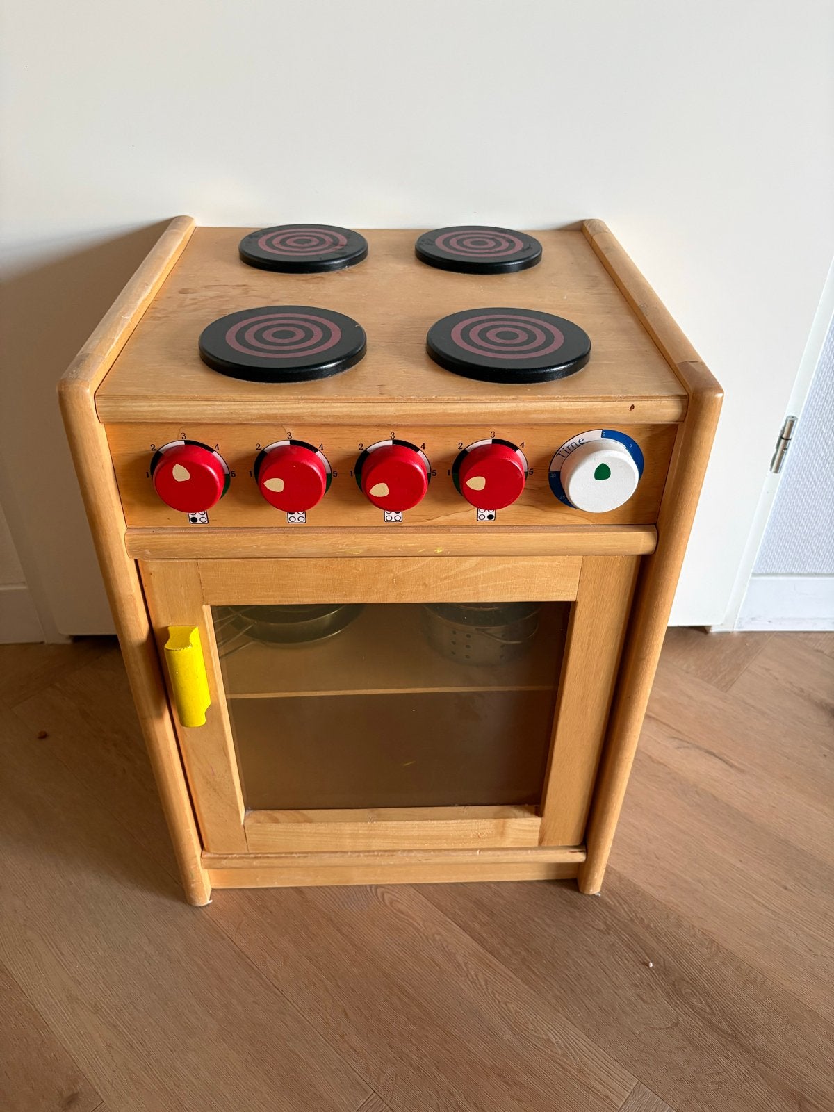 Houten speelkeuken met accessoires, Ophalen, Gebruikt, Ontdekken