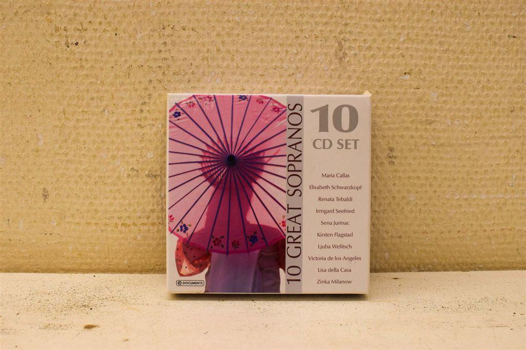 10 cd set Great sopranos 47744, Ophalen of Verzenden, Gebruikt