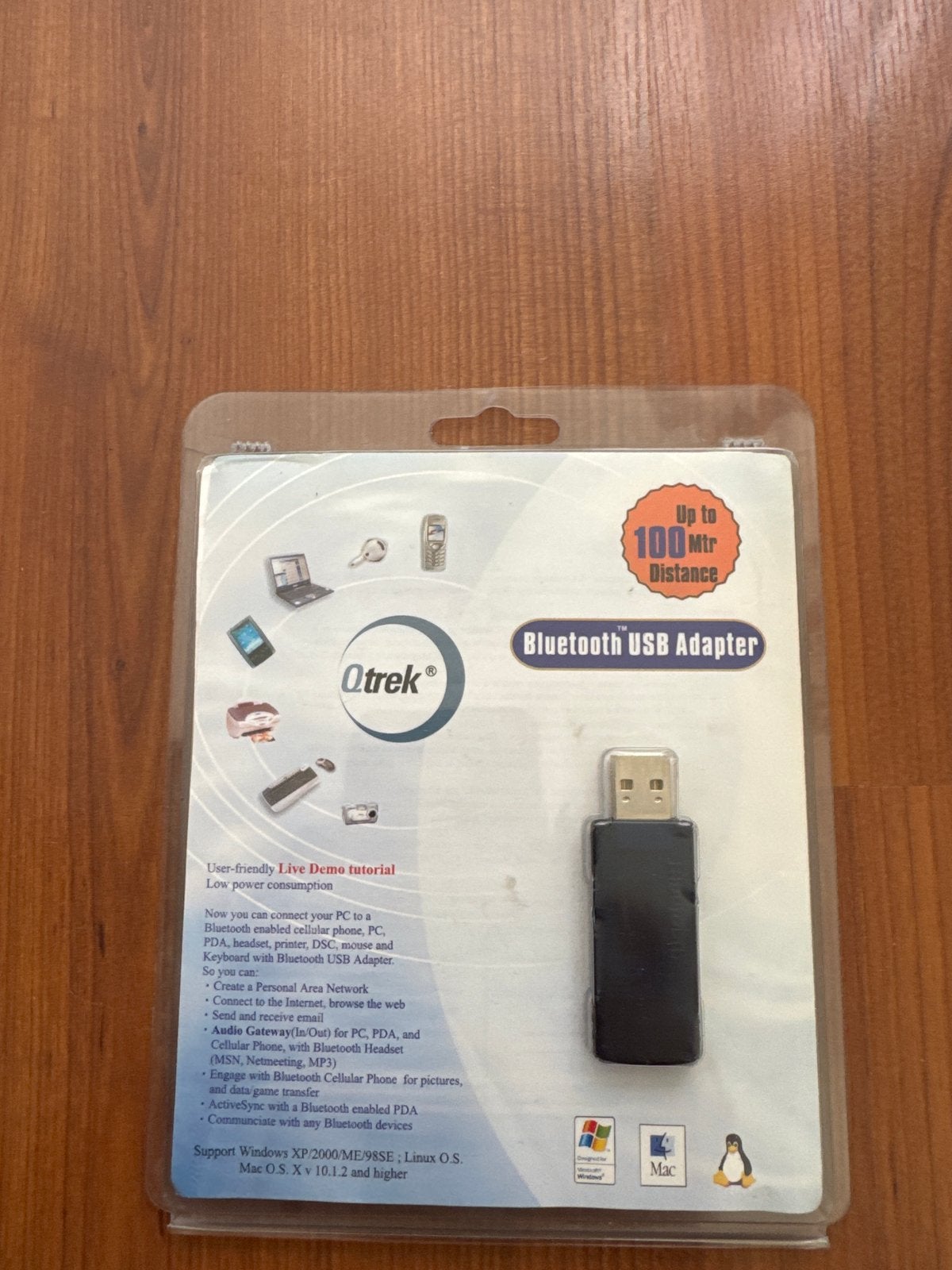 Qtrek Bluetooth USB Adapter - Nieuw in verpakking, Ophalen of Verzenden, Nieuw