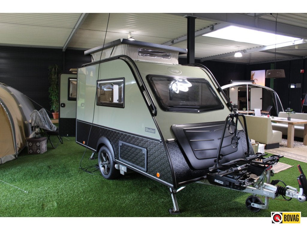 Kip Shelter Plus / met mover, Caravans en Kamperen, Overige typen, Kip, Tot en met 2, Bedrijf