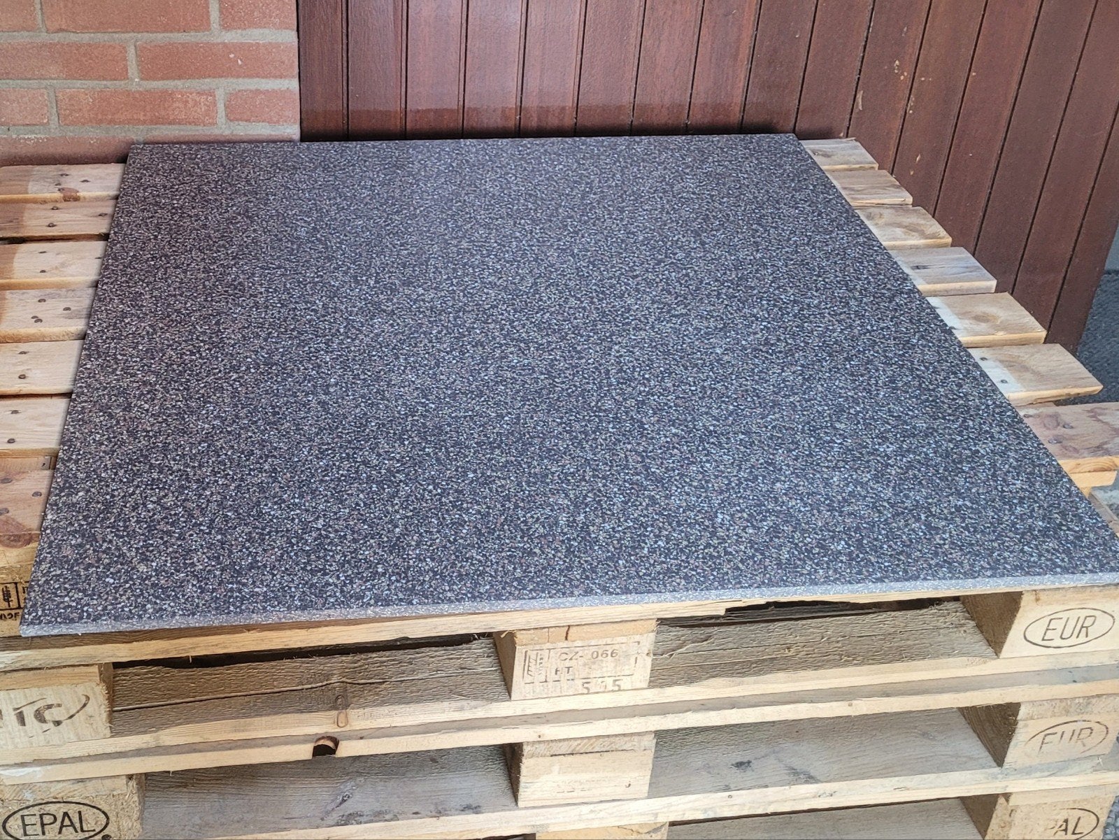Keramische Terrazzo Tegel, Doe-het-zelf en Verbouw, Tegels, Nieuw, Vloertegels, Keramiek, 60 cm of meer, 60 cm of meer, Minder dan 5 m²