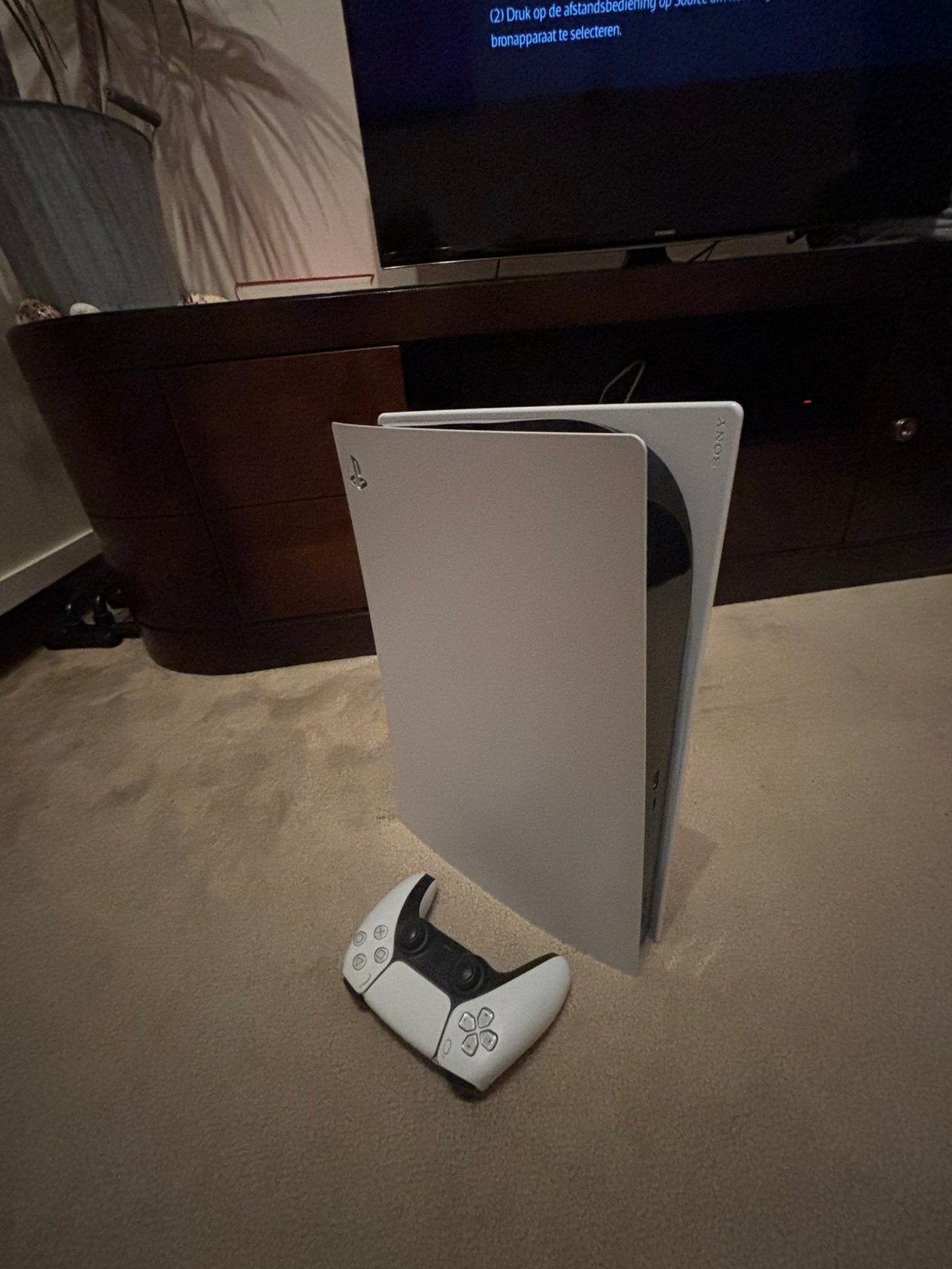 Ps5 disc edition 825 GB met controller, Ophalen of Verzenden, Zo goed als nieuw