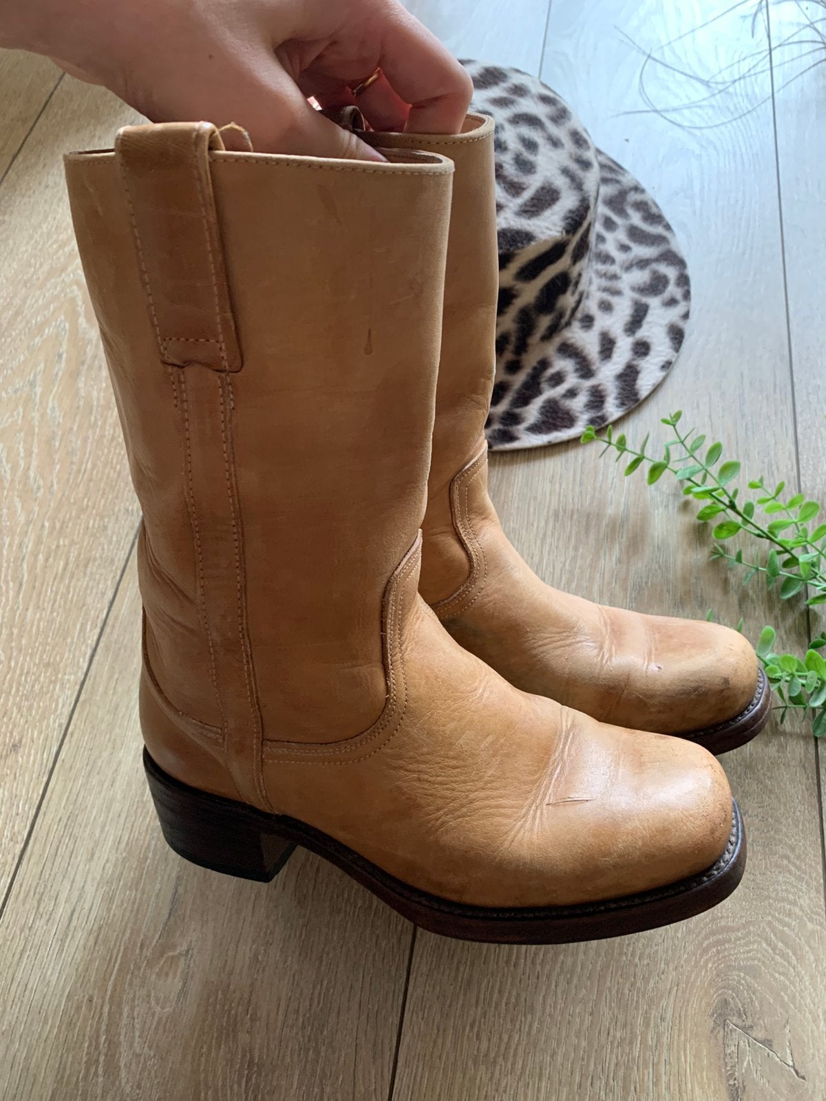 Sendra campus retro boots blokhak 36 western boots laarzen, Hoge laarzen, -, Ophalen of Verzenden, Zo goed als nieuw
