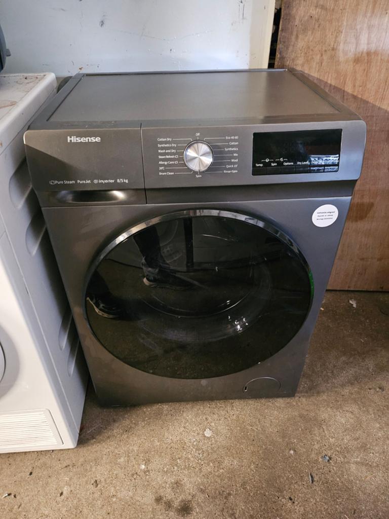 Wasdroogcombinatie 390,-, Zo goed als nieuw, 1200 tot 1600 toeren, 6 tot 8 kg, Handwasprogramma
