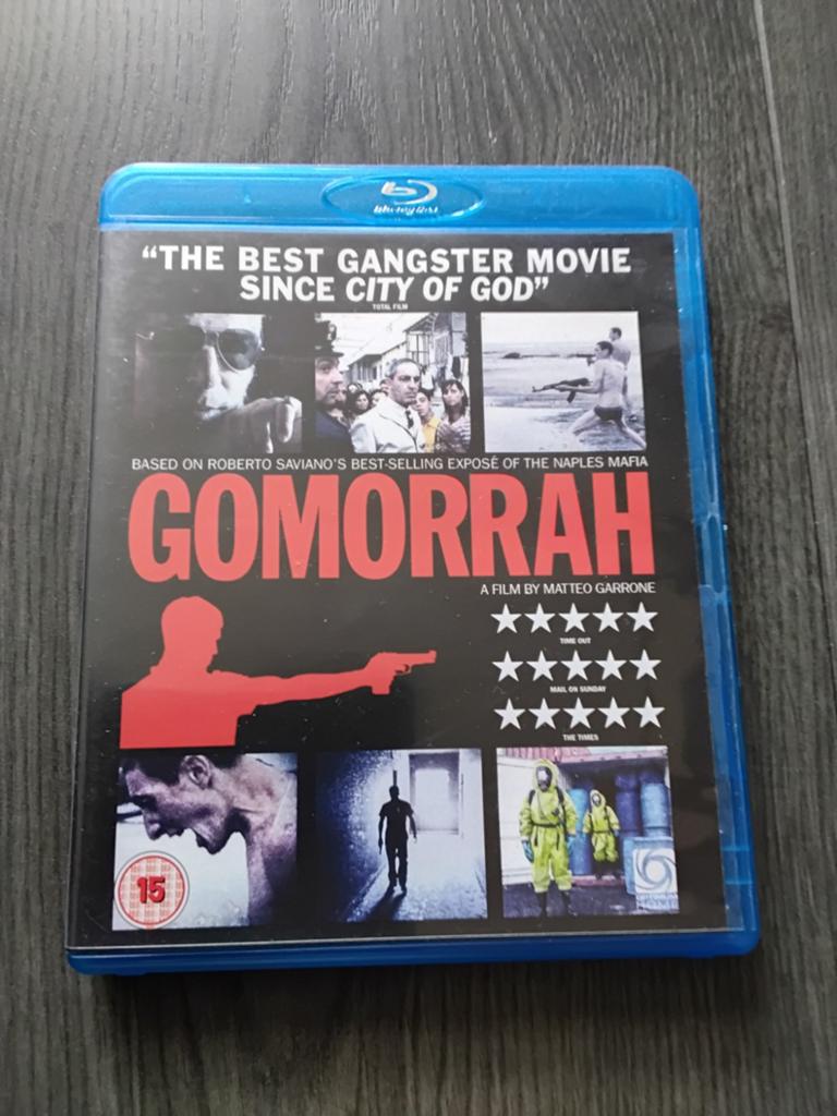 Gomorra Blu-ray - Misdaadfilm over de Napolitaanse maffia, Cd's en Dvd's, Blu-ray, Ophalen of Verzenden, Zo goed als nieuw, Thrillers en Misdaad