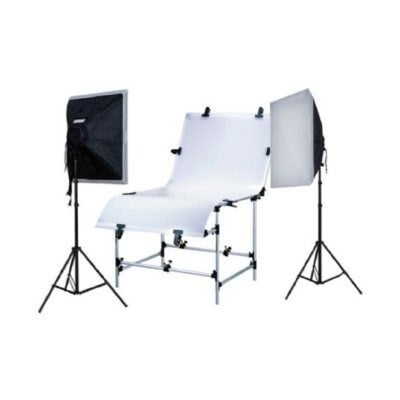 Falcon Eyes Fotostudio Set, Ophalen, Falcon Eyes, Verstelbaar, Complete fotostudio