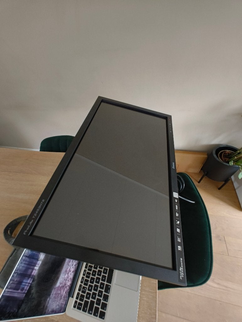Iiyama ProLite T2453MTS-B1 Zwart - Touchscreen monitor, Computers en Software, Monitoren, Ingebouwde speakers, Full HD, 60 Hz of minder