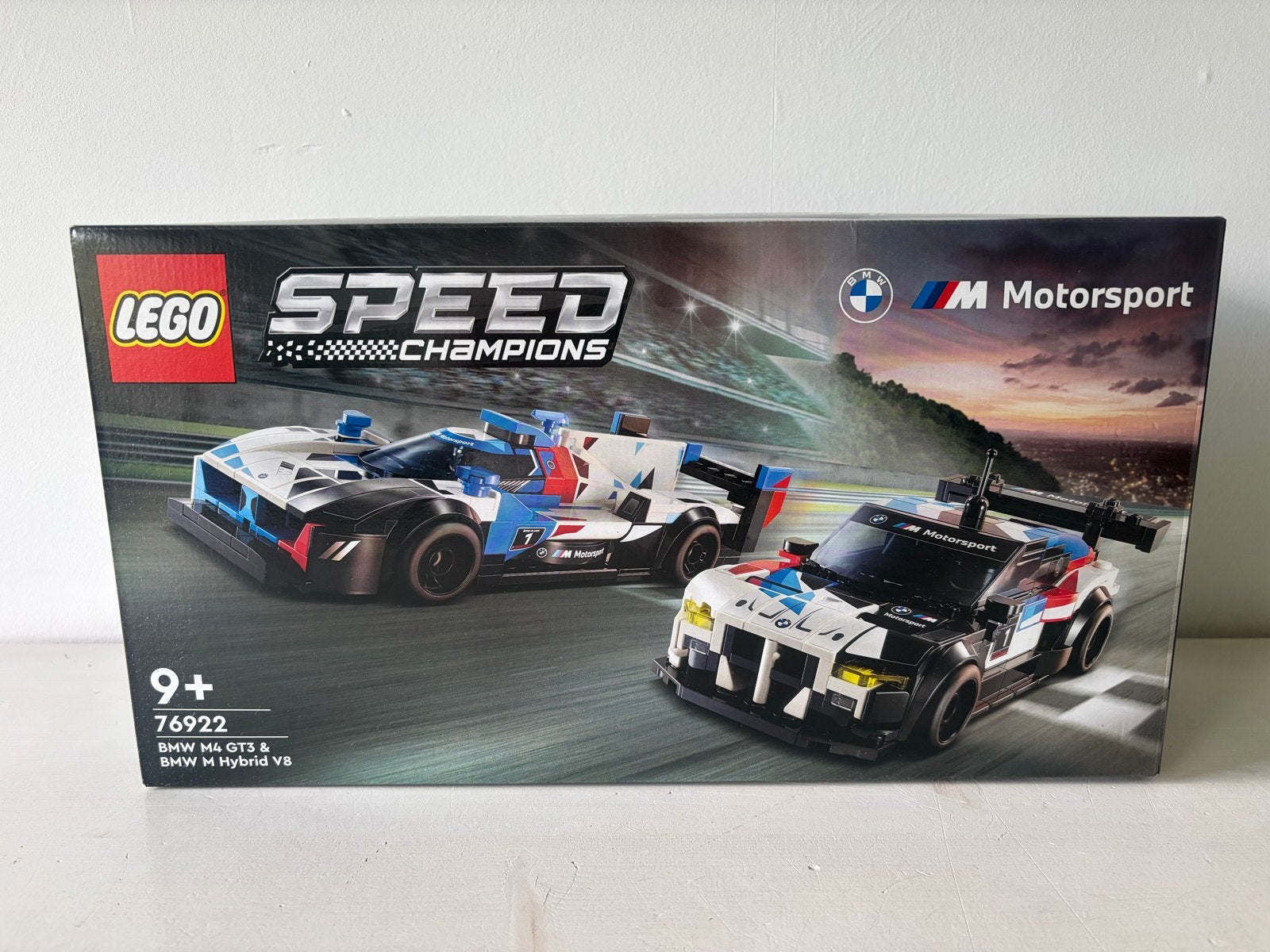 LEGO Speed Champions BMW M4 GT3 & M Hybrid V8 (76922), Inclusief minifiguren, Lego, Nieuw, Complete set