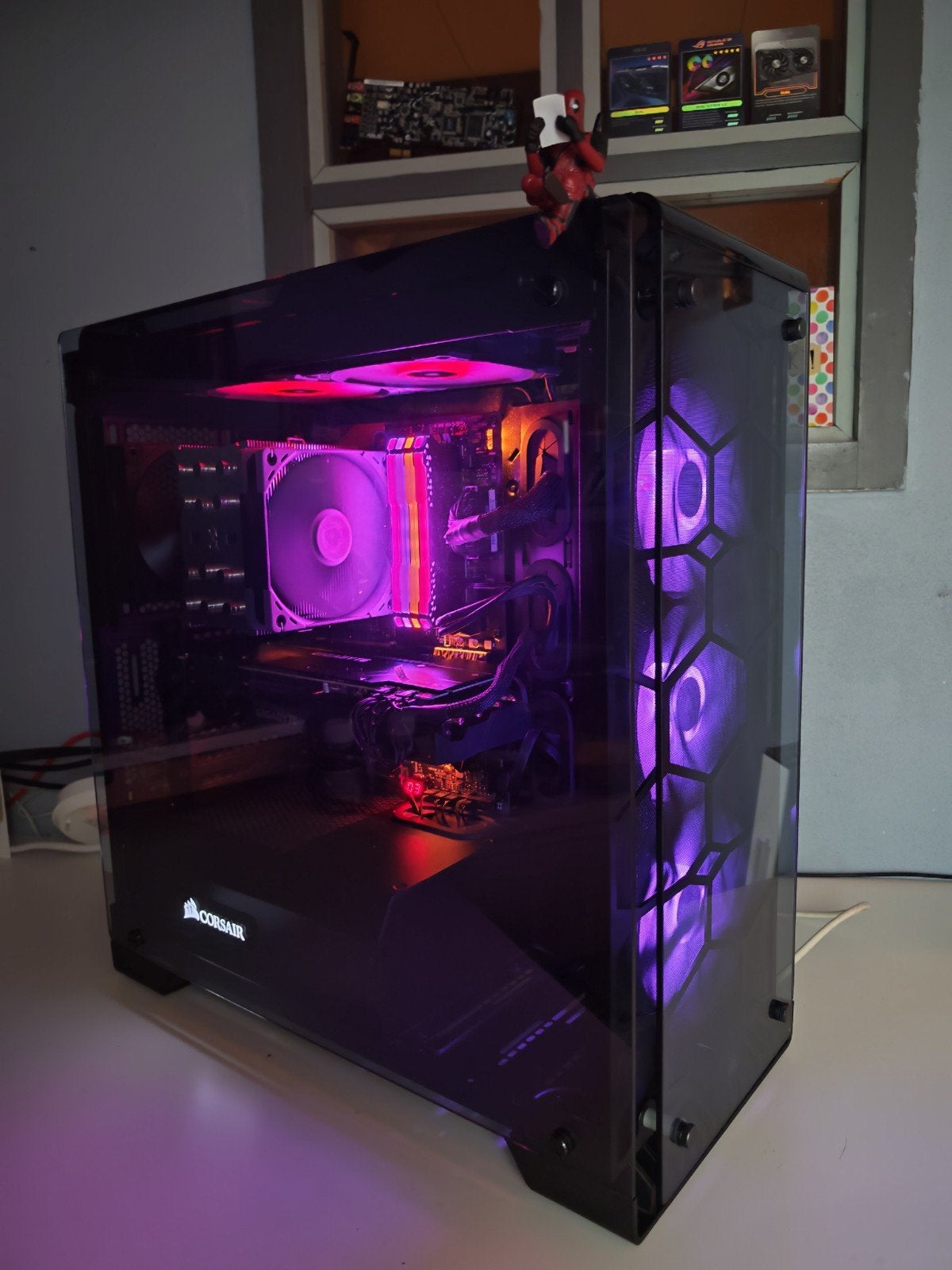 RGB GAME PC - INTEL I9 - RTX 2080 SUPER - 32GB - 2TB - Win11, Ophalen, Kapoen PC Gaming, 32 GB, Intel Core i9