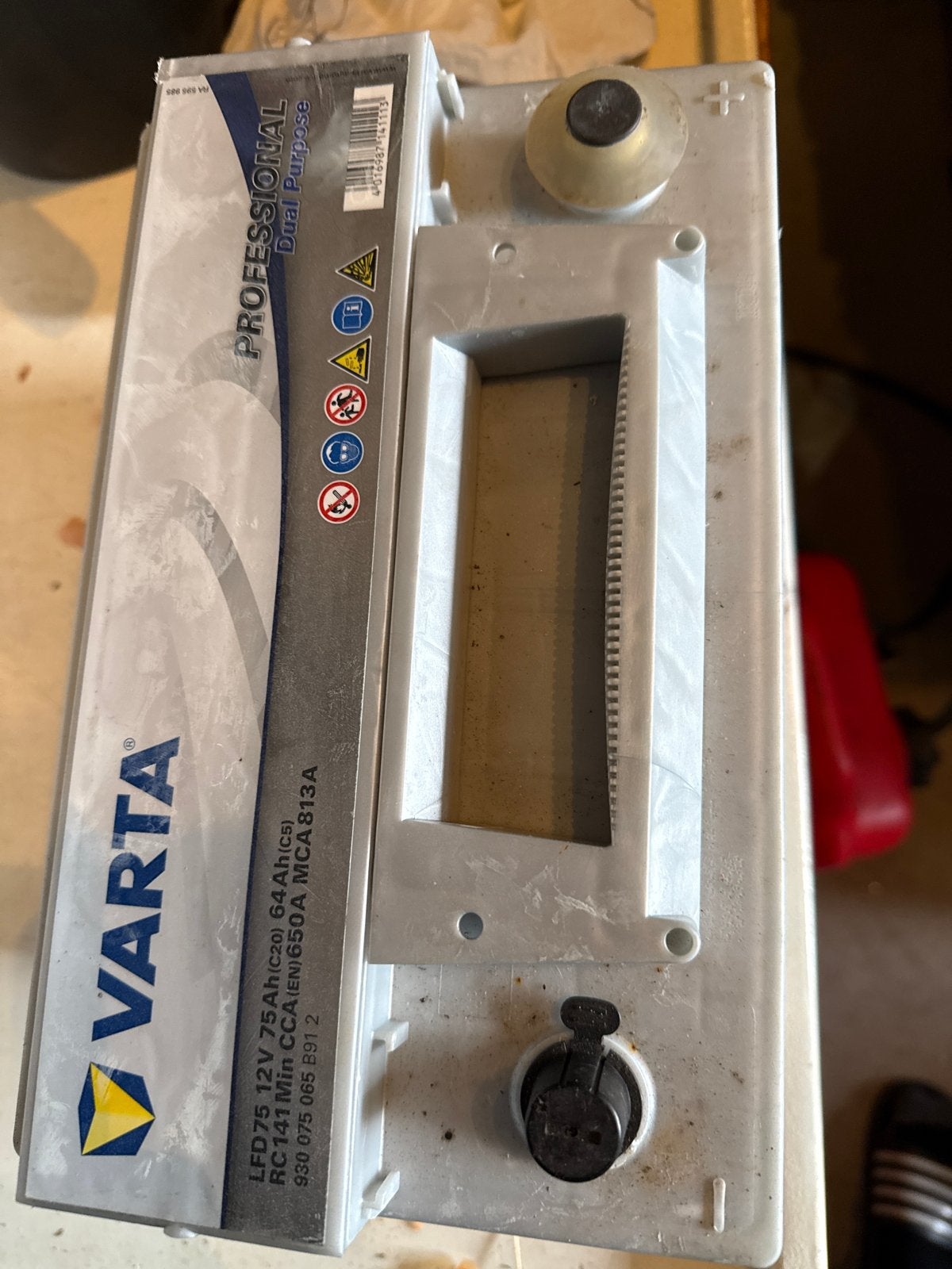 Varta Professional Dual Purpose LFD75 12V 75Ah accu, Nieuw, Universele onderdelen
