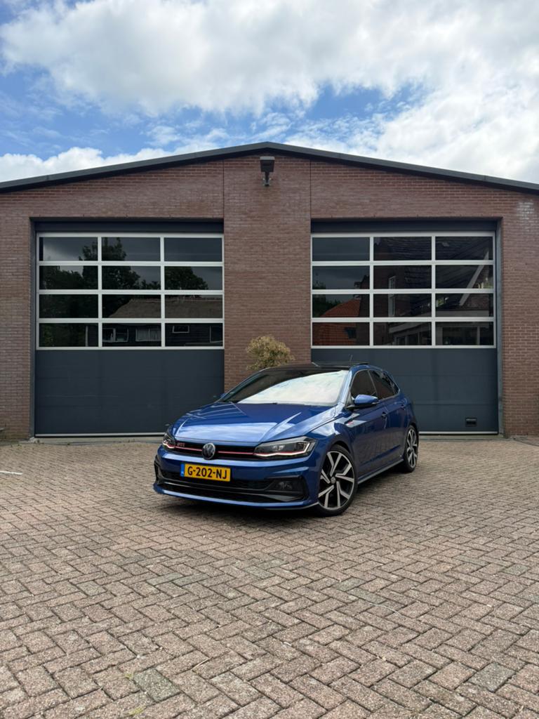 Volkswagen Polo 2.0 TSI 200pk 6-DSG 2019 Blauw, Stof, 4 cilinders, 1984 cc, Blauw