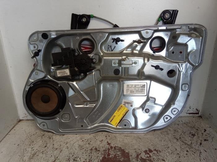 Ruitmechaniek 2Deurs rechts-voor van een Volkswagen Polo, Gebruikt, -, Volkswagen, -