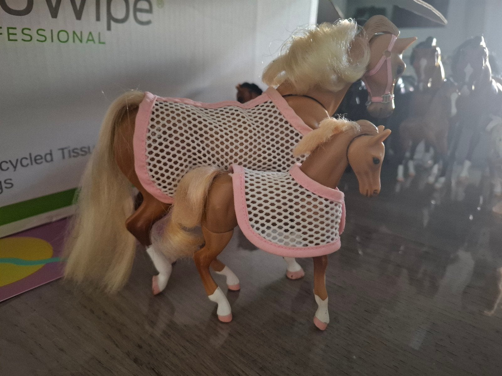 Grand champion merrie mt veulen, Ophalen of Verzenden, Zo goed als nieuw, Paard, Beeldje of Figuurtje