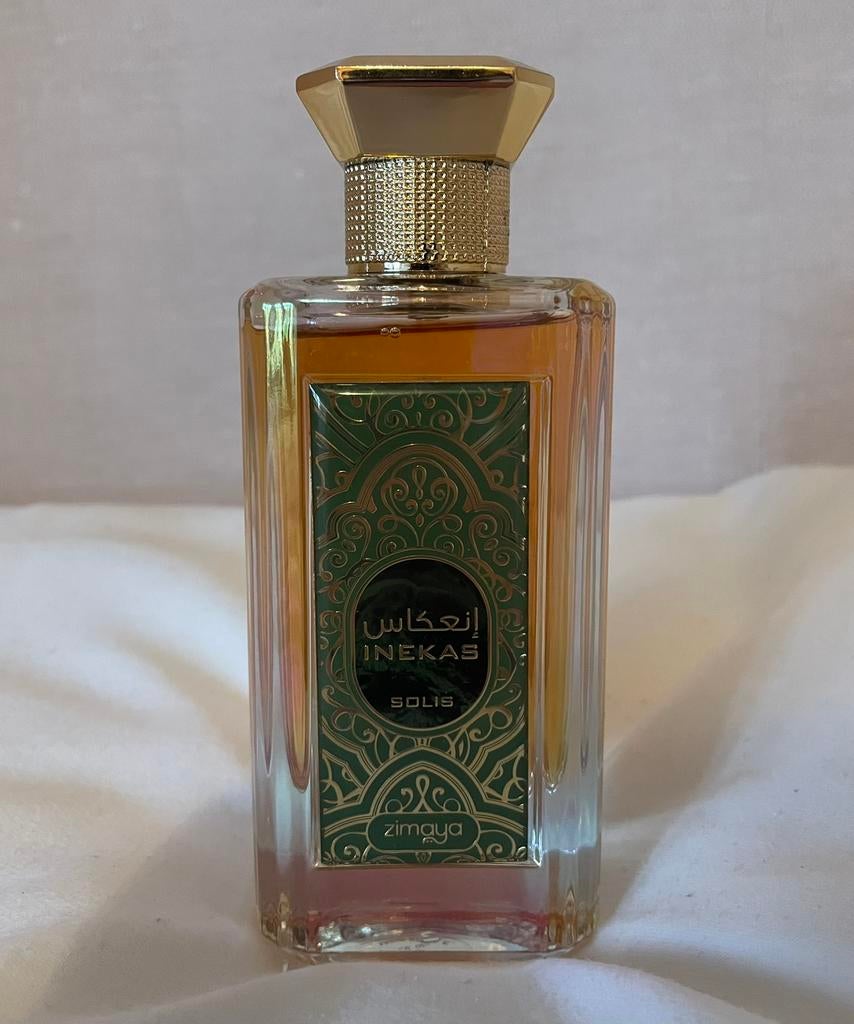 Zimaya Inekas Solis Parfum, Sieraden, Tassen en Uiterlijk, Uiterlijk | Parfum, Ophalen of Verzenden, Zo goed als nieuw