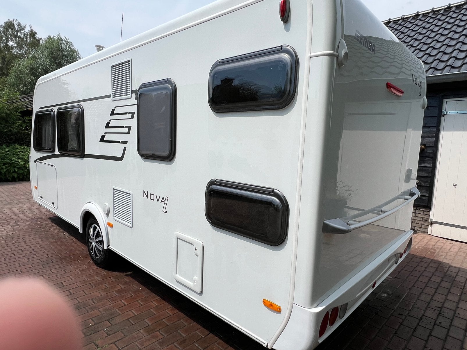 Hymer Eriba 515 Nova Light | 2024 | Stapelbed | Luifel |, Kachel, Dwarsbed, Bedrijf, Eriba