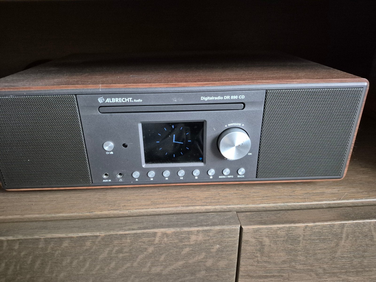 Albrecht Digitalradio DR 890 CD - DAB+/FM/CD/Bluetooth, Overige merken, Gebruikt, Microset, Tuner of Radio