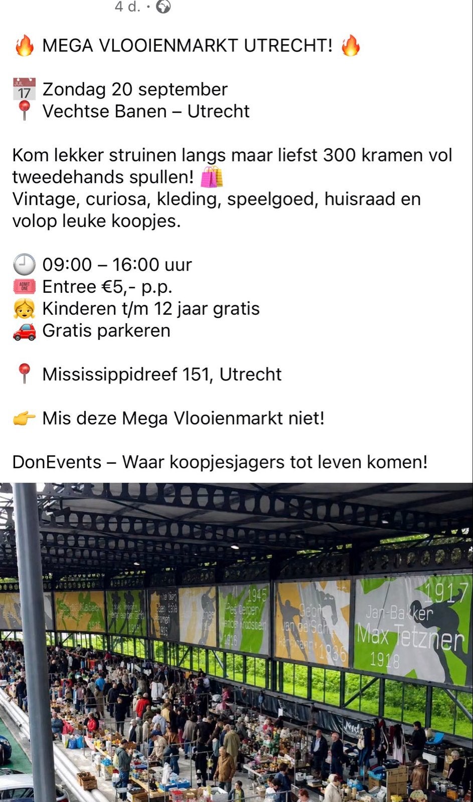 Ronmelmarkt, Drie personen of meer