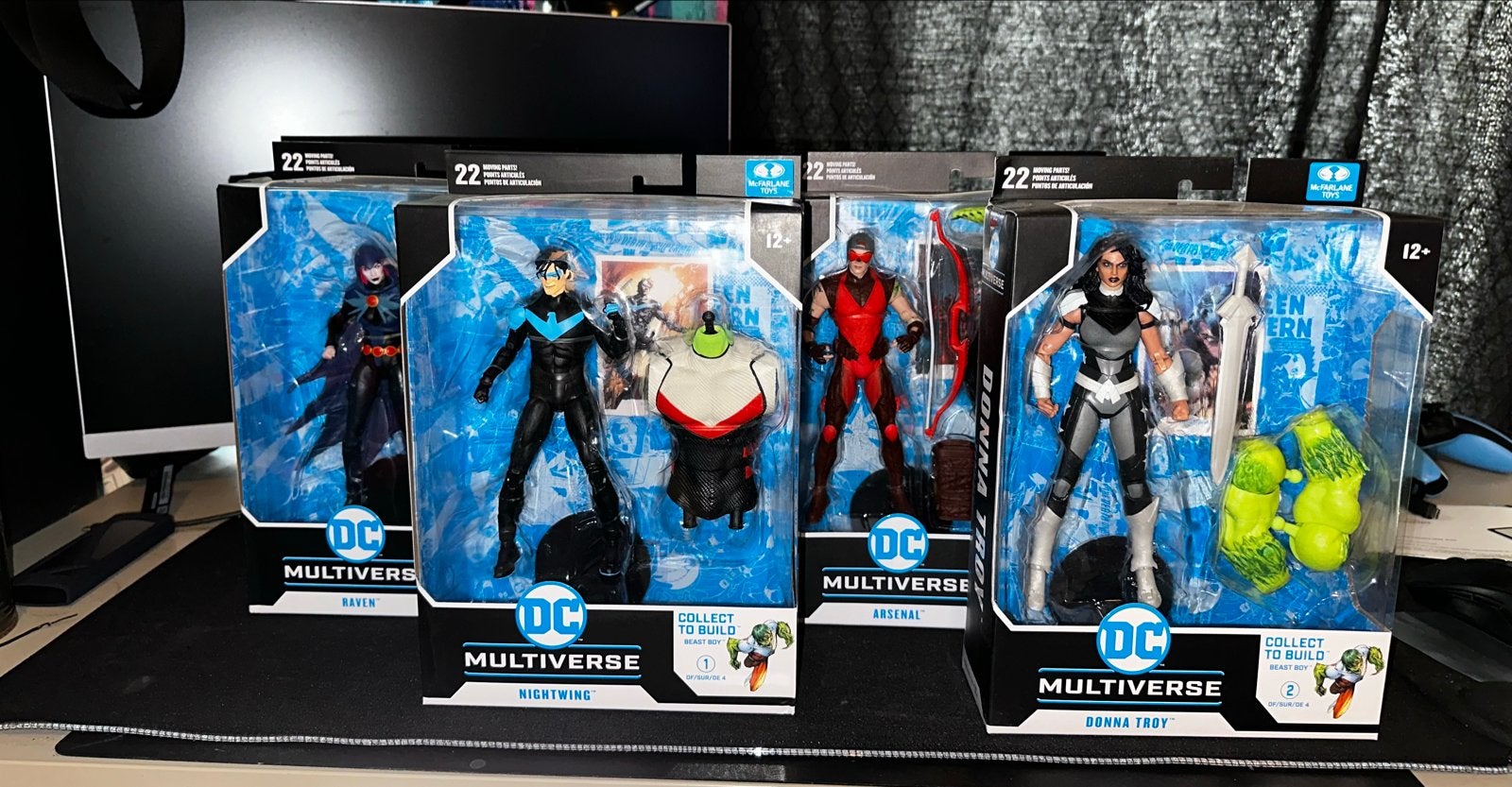 DC Multiverse Teen Titans Beast Boy BAF Set 4/4, Ophalen of Verzenden, Nieuw