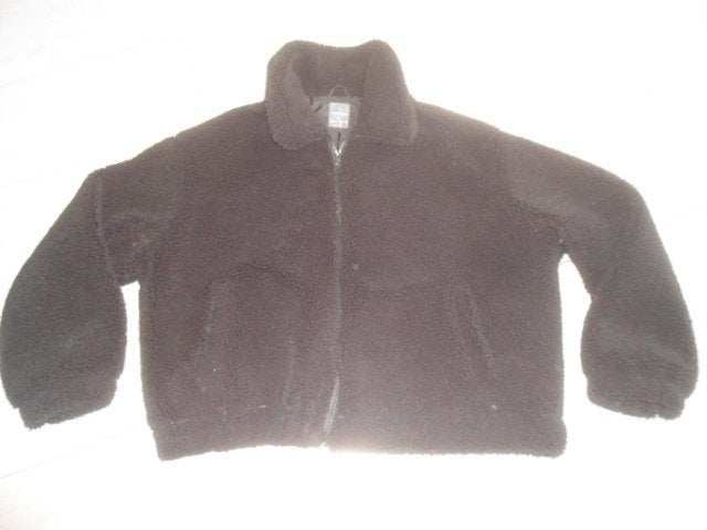 Primark; Leuke fluffy jas/jack; maat XL, Primark, Zwart, Maat 46/48 (XL) of groter, Ophalen of Verzenden