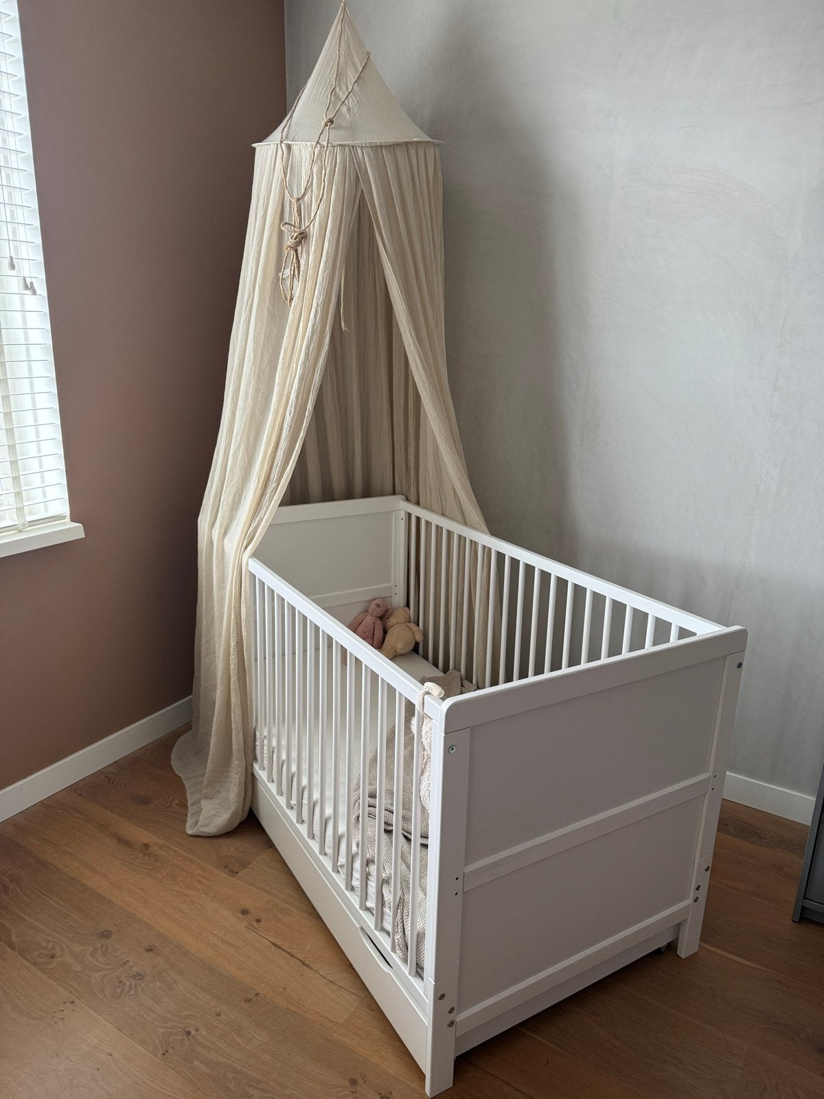 Petit Amelie 3-in1 meegroeibed met lade - 140x70 cm, Ophalen, Zo goed als nieuw, Ledikant