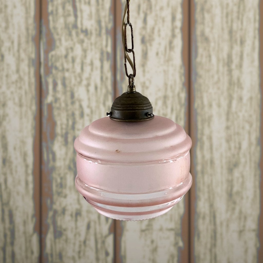 Vintage Antieke Hallamp Art Deco, Ophalen of Verzenden