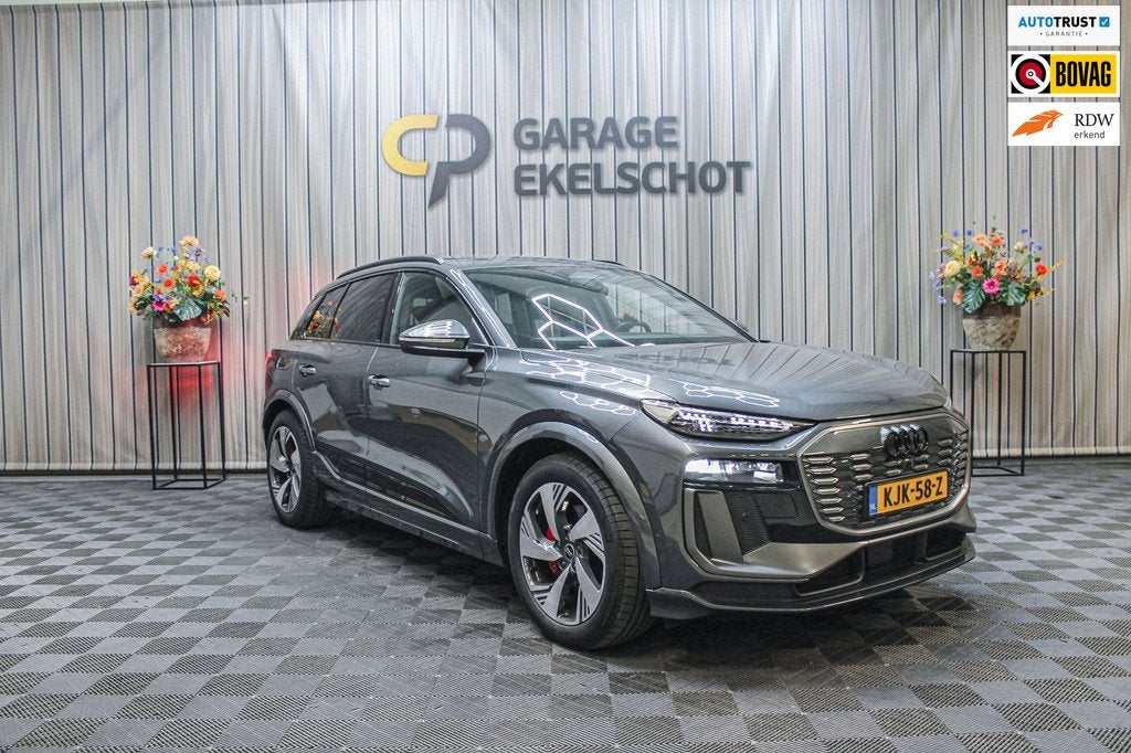 Audi Q6 e-tron S edition quattro 100 kWh|387PK|ACC|Stoel-stu, Auto's, Audi, Automaat, Gebruikt, 23 min, Adaptive Cruise Control