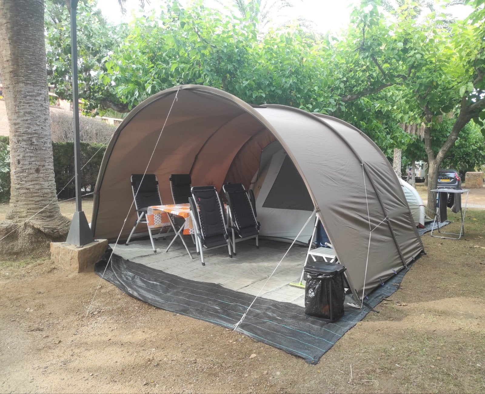 Quechua Air-seconds 4.1 black & fresh, Caravans en Kamperen, Tenten, Ophalen