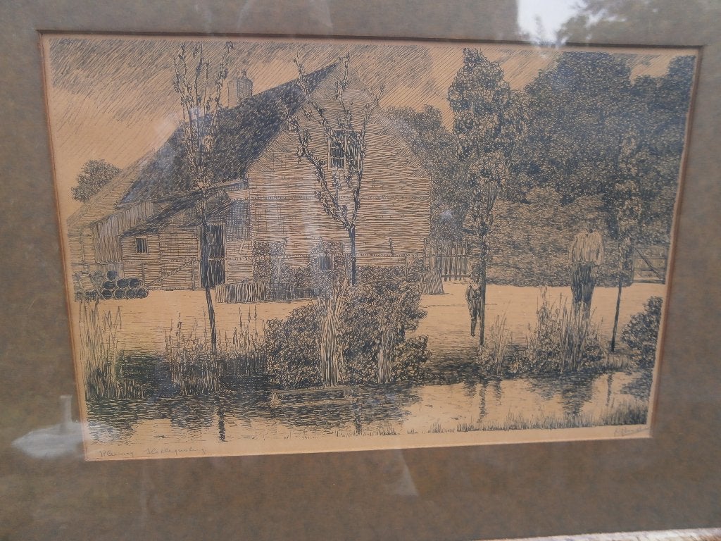 OUDE KLEIWEG ROTTERDAM, Ets WIE HERKENT HET ????, Ophalen of Verzenden, Ets