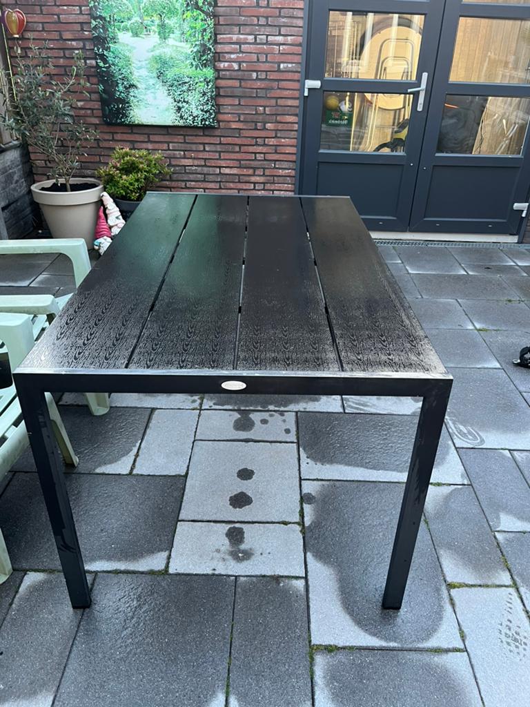 Tuintafel Jutlandia, Ophalen, Gebruikt, Rechthoekig, Hout