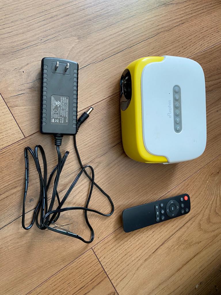 Compacte Elephas Mini Beamer met HDMI en USB, Audio, Tv en Foto, Beamers, Ophalen, Gebruikt, LED