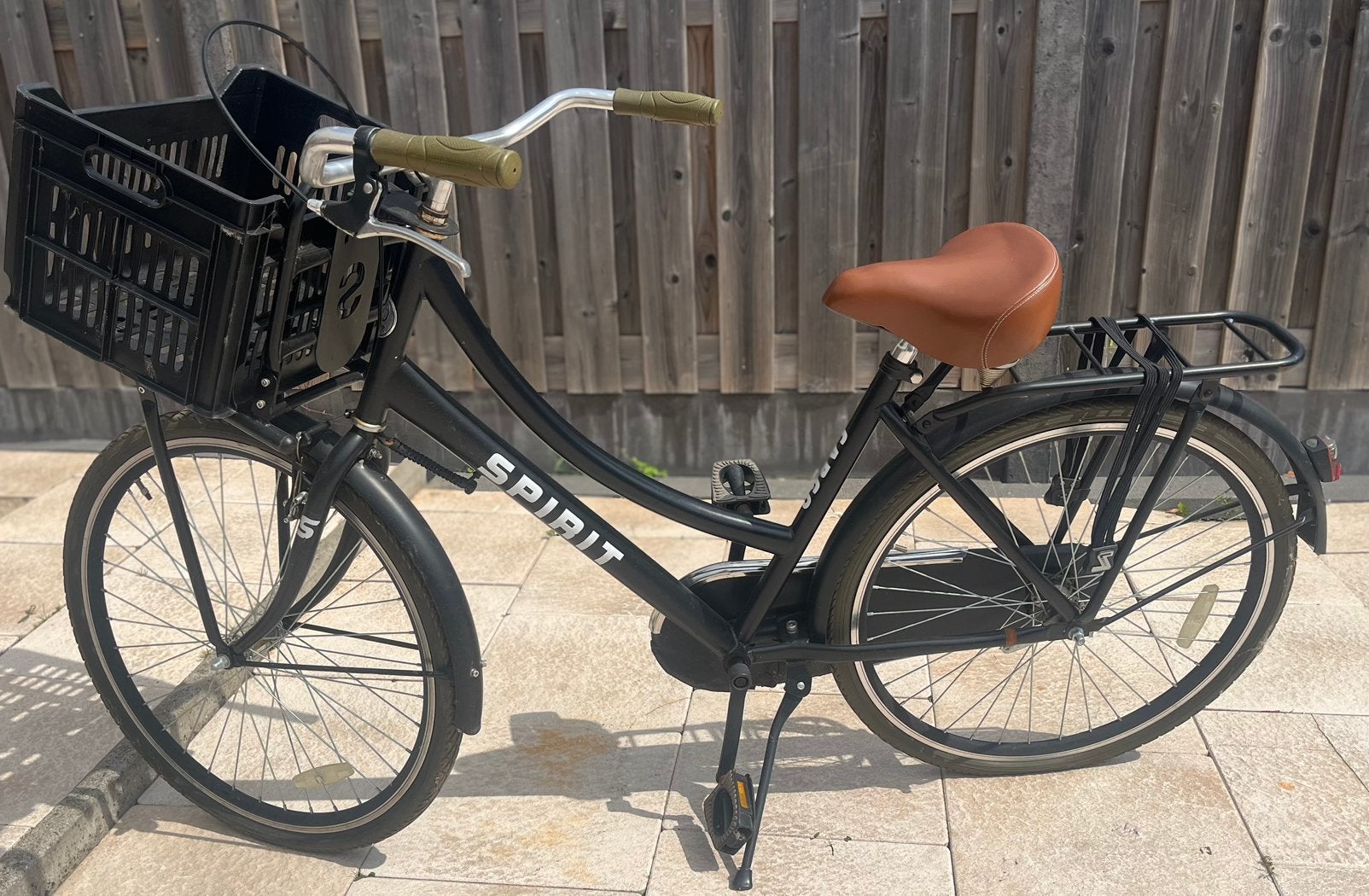 Spitit 26 inch transportfiets, Fietsen en Brommers, Ophalen, Gebruikt, Terugtraprem, 26 inch of meer