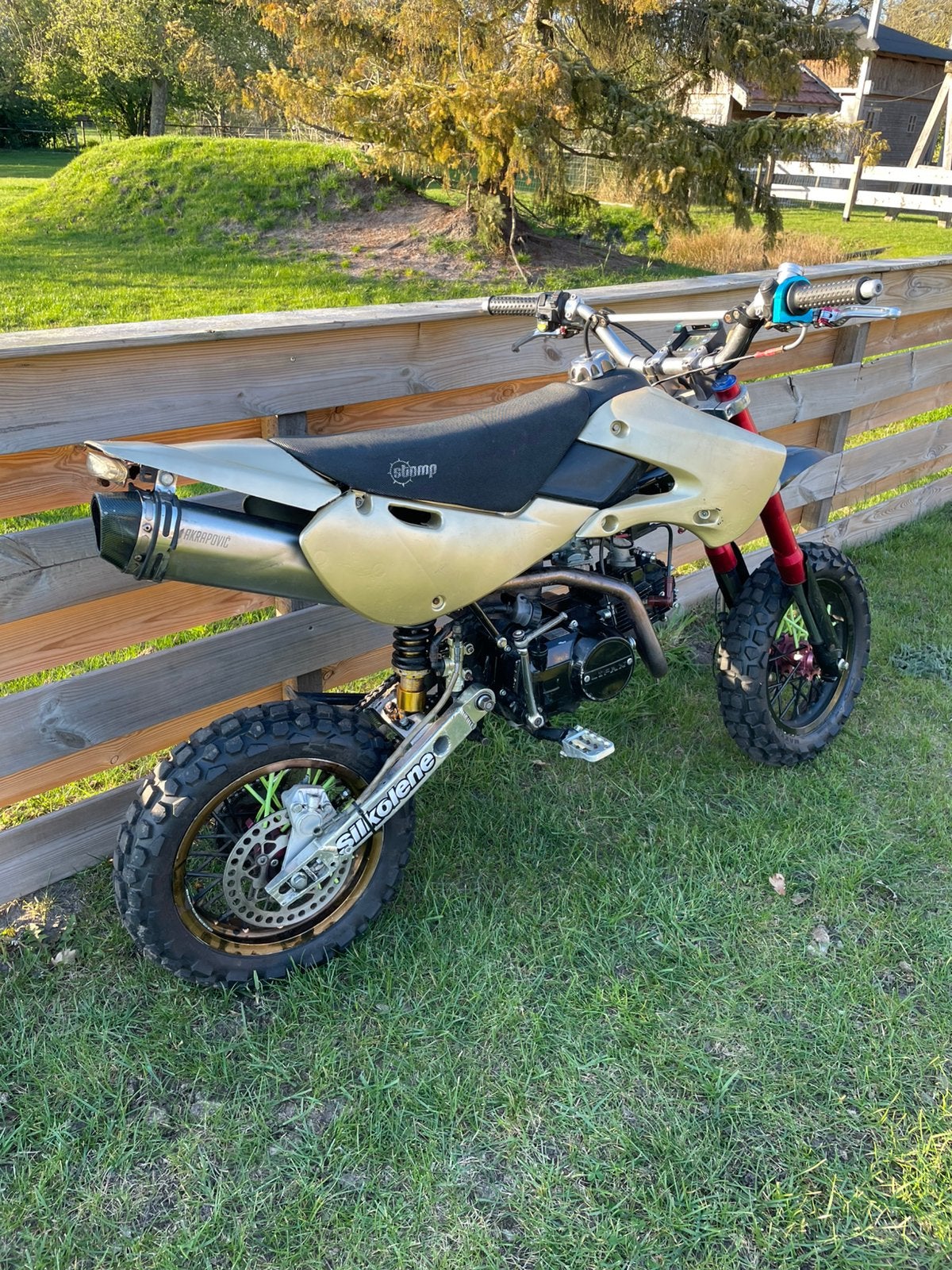 125cc 4 takt crosser, Ophalen, Gebruikt, Pitbike