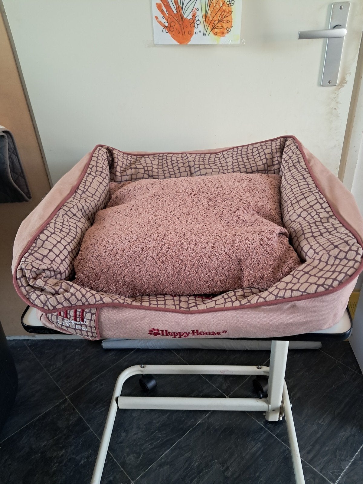 happy house roze mand, Ophalen, Gebruikt, Overige