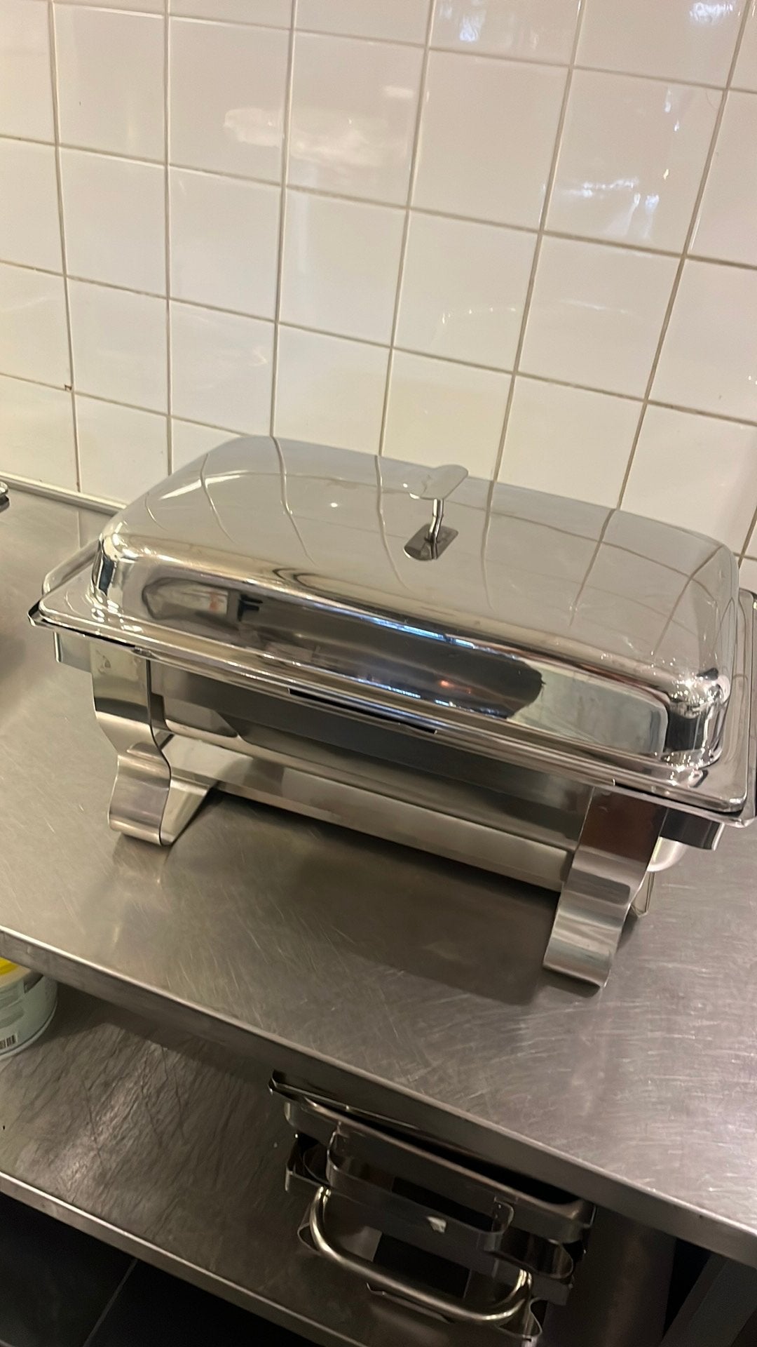 Chaving dishes, Ophalen, Gebruikt