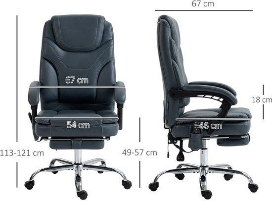 Massage Gaming Stoel - Bureaustoel - Swivel Stoel - met Voet, Corvance B.V., Verzenden, Nieuw, Corvancebol@gmail.com
