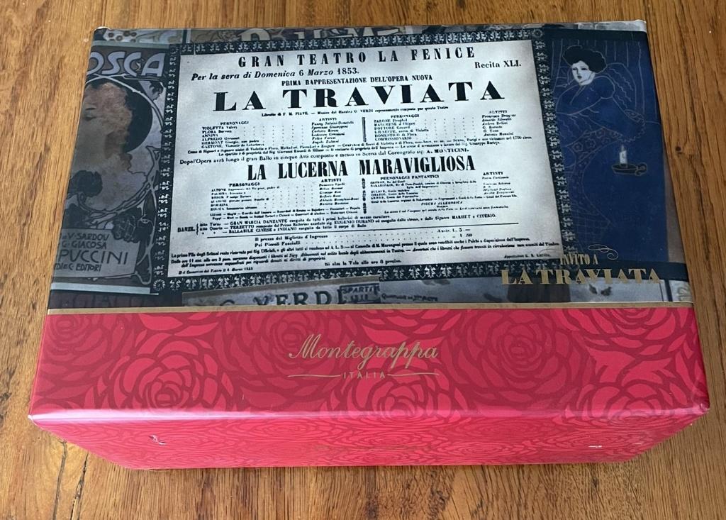 Montegrappa La Traviate Limited edition pen, Balpen, Met doosje, Zo goed als nieuw, Ophalen