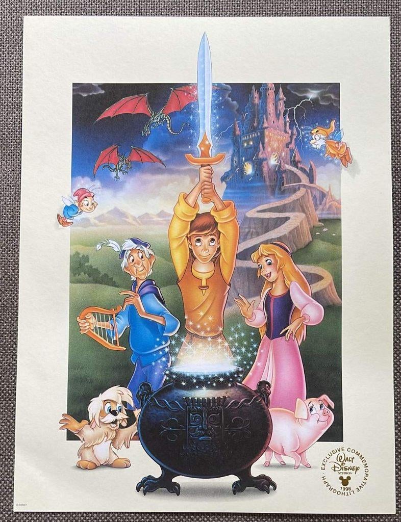 Disney prent 1998, Ophalen of Verzenden, Overige figuren, Nieuw, Plaatje of Poster