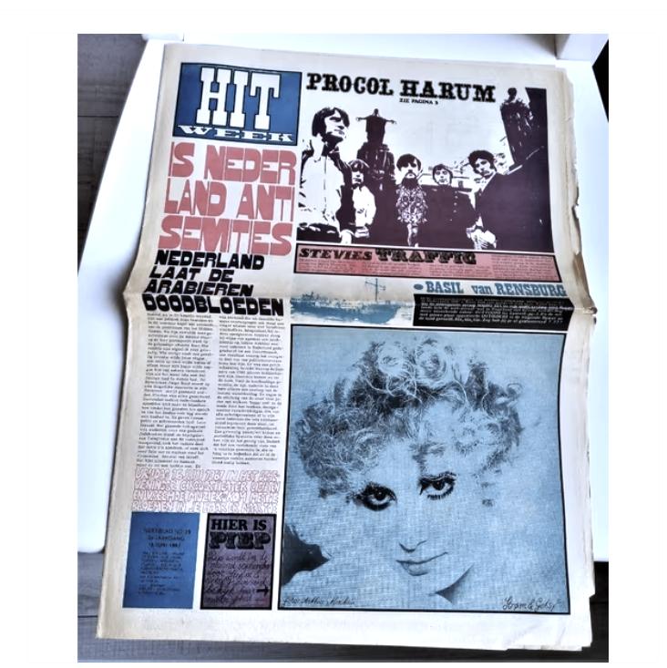 hitweek nr.39 uit 1967, Boeken, Ophalen of Verzenden, Gelezen, Muziek, Film of Tv