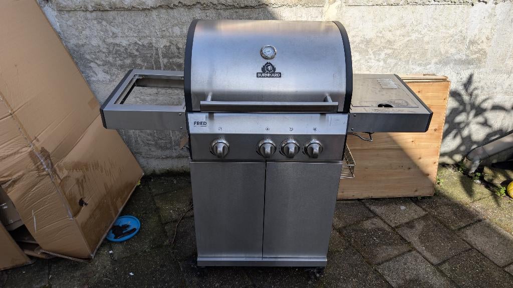 Gas BBQ - Burnhard FRED Deluxe, Ophalen, Gebruikt