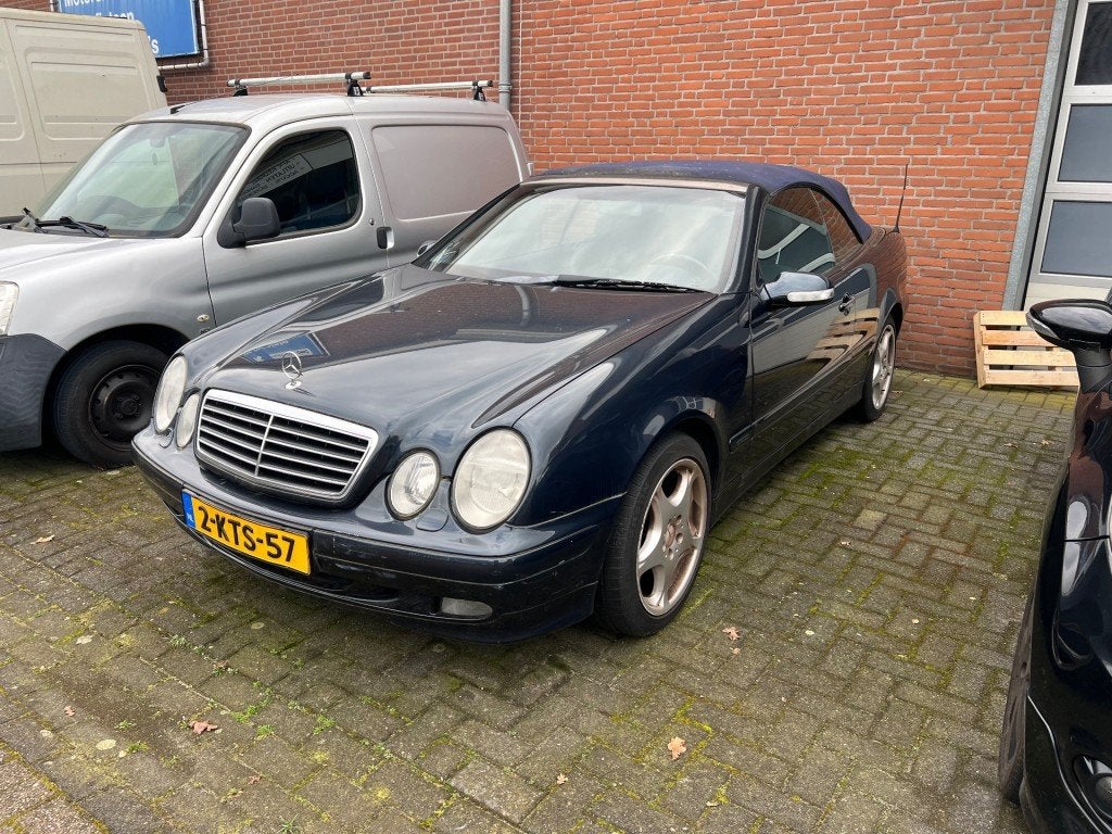 Mercedes-benz CLK-KLASSE 230 Kompressor AVANTGARDE Cabriolet, Auto's, Automaat, Gebruikt, Stoelverwarming, 4 cilinders