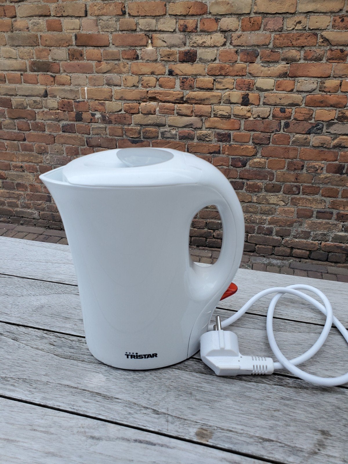 Tristar waterkoker: Compact - 1 liter - 1100 W, Witgoed en Apparatuur, Waterkokers, 1 tot 2 liter, Ophalen of Verzenden, Gebruikt