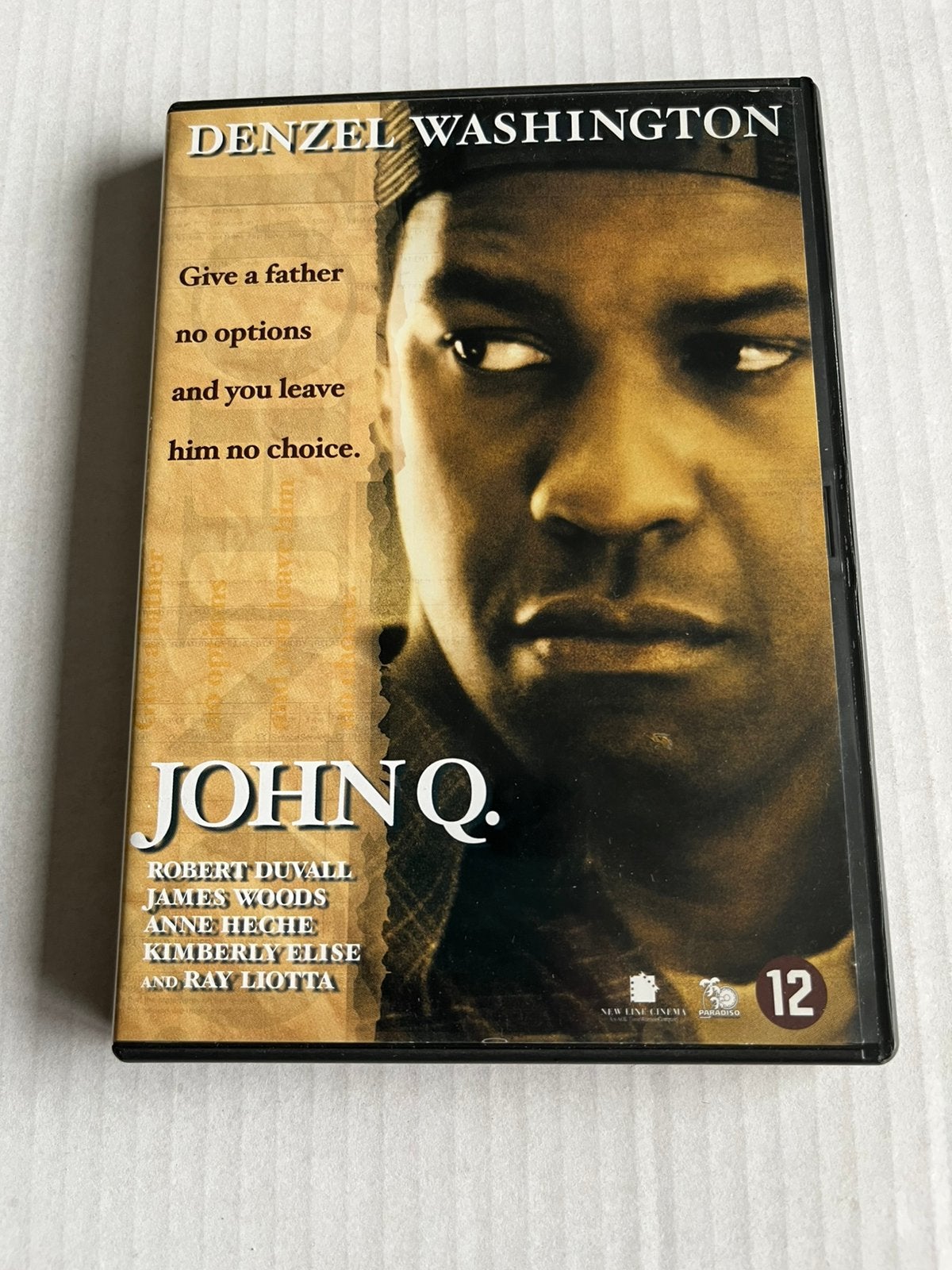 John Q. - Denzel Washington DVD, Vanaf 12 jaar, Ophalen of Verzenden, Gebruikt, Drama