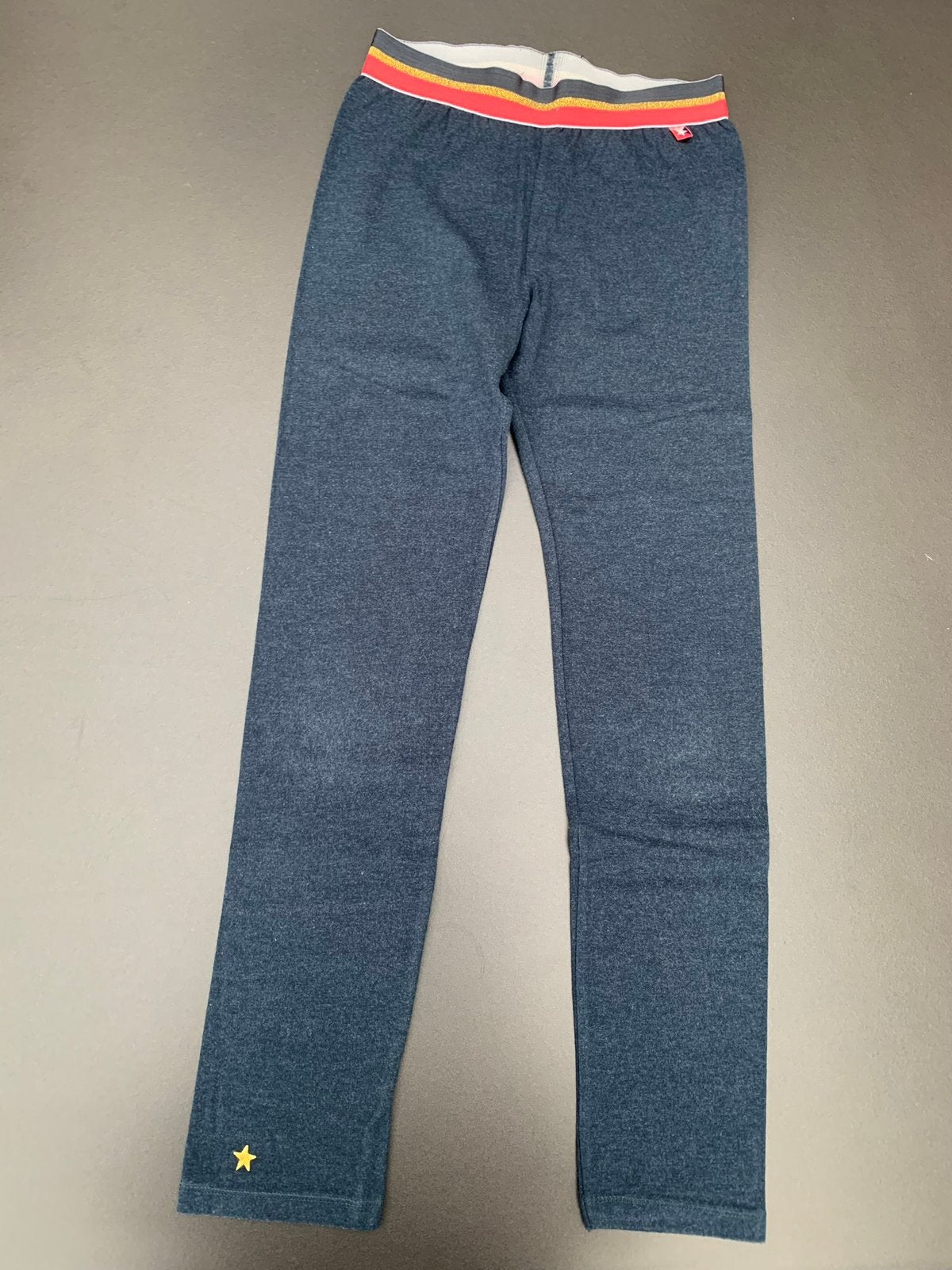 TE KOOP: mooie blauwe legging van Jubel maat 140 ZGAN, Ophalen of Verzenden, Zo goed als nieuw, Meisje, Broek