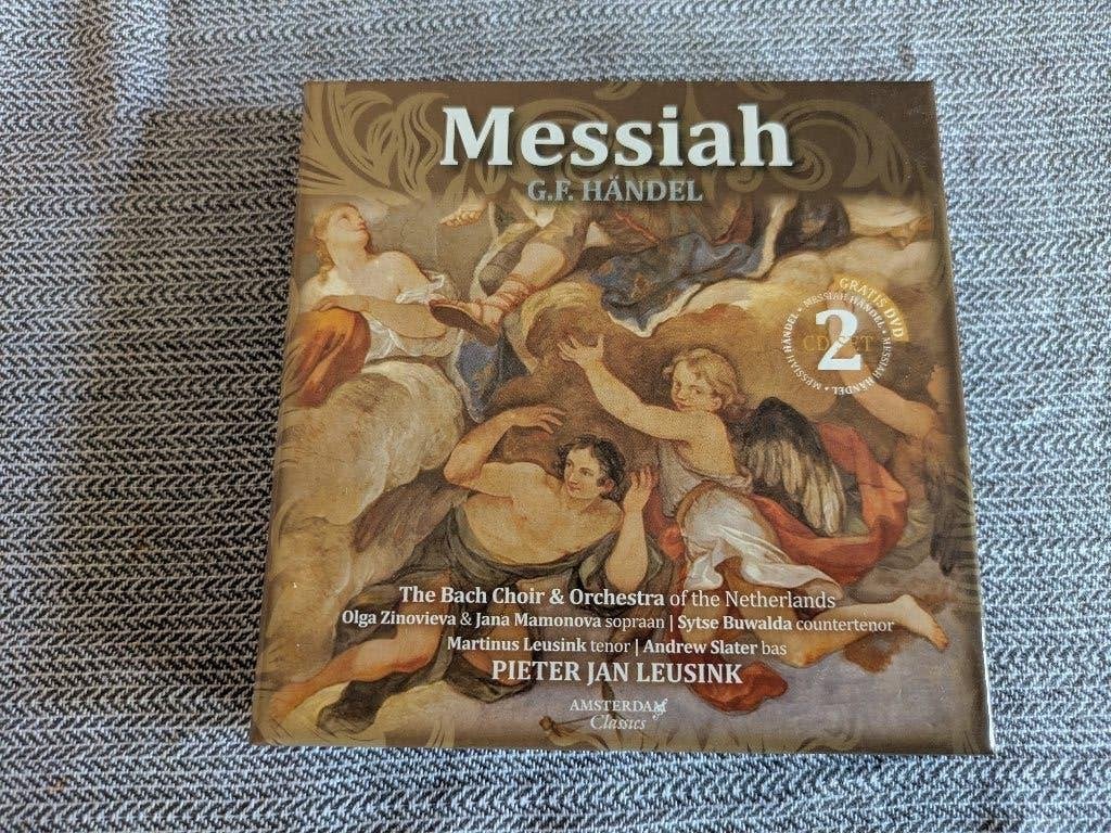 Händel - Messiah (2 CD + DVD Boxset) - The Bach Choir, Gebruikt, Boxset, Ophalen of Verzenden, Oratorium