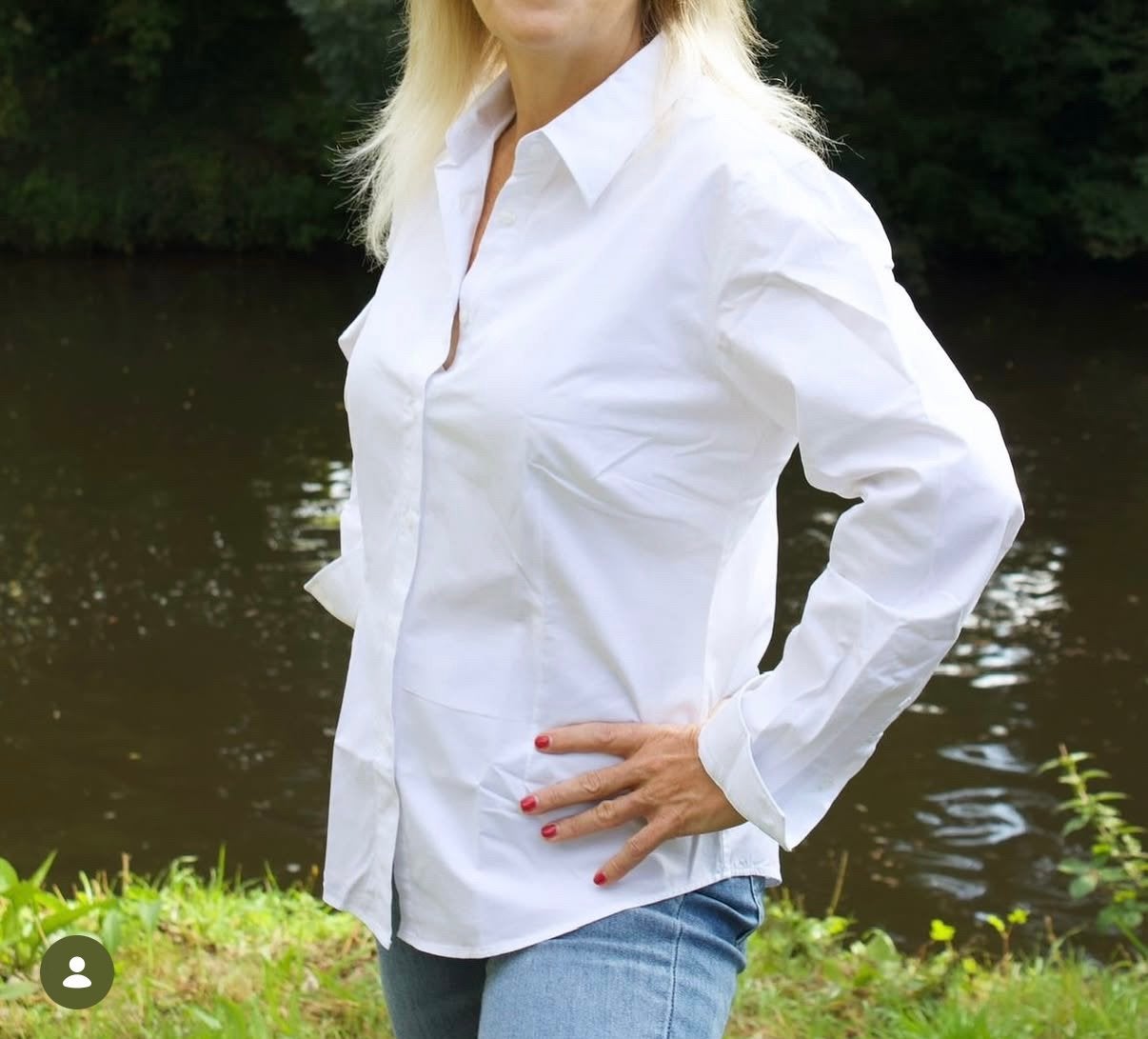 Nieuw: Witte blouse L Ysabel Fellini, Ophalen of Verzenden, Nieuw, Maat 42/44 (L), Wit