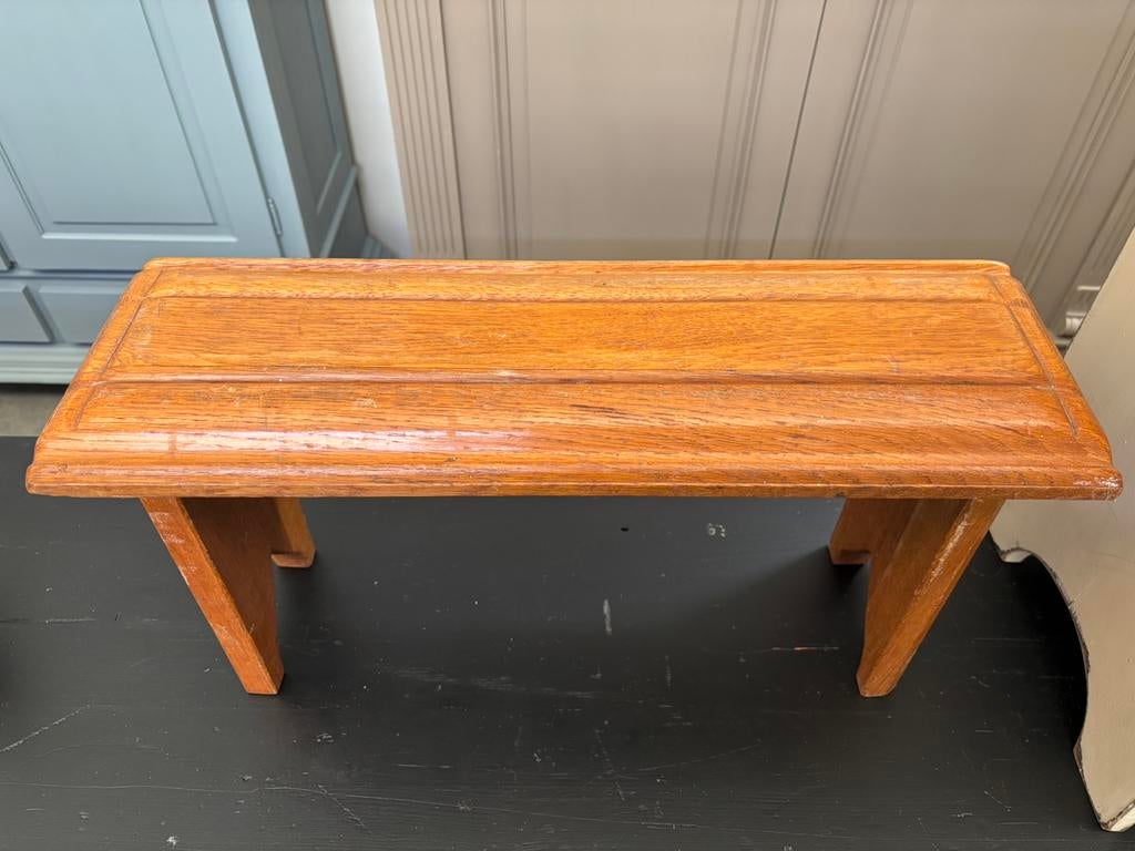 Vintage Brocante vensterbankkrukje / krukje, Antiek en Kunst, Ophalen of Verzenden